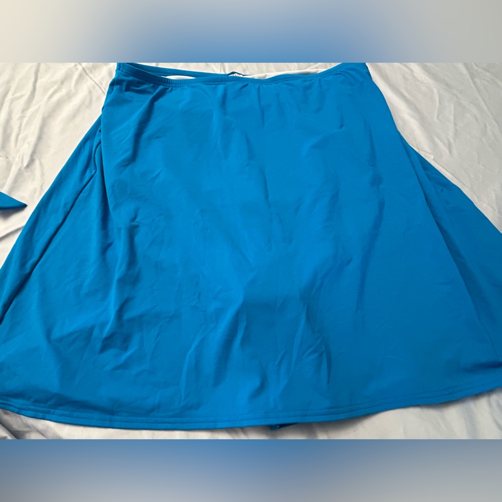 Lands' End Women's Swim Skirt - Bright Blue